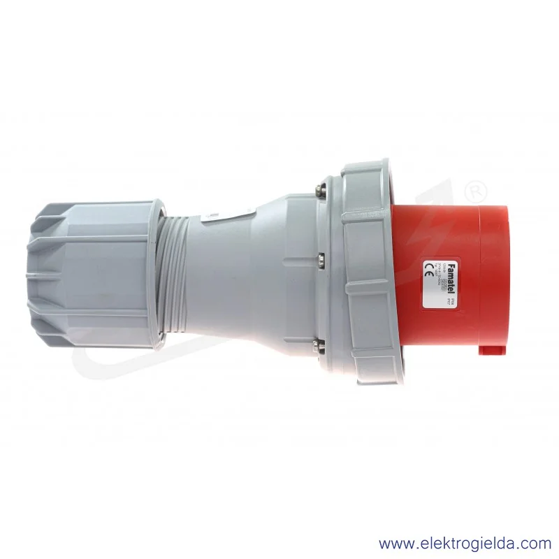 Wtyczka 14307, 5X125, 400V, na przewód, IP67
