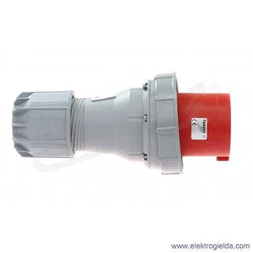 Wtyczka 14307, 5X125, 400V, na przewód, IP67