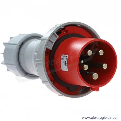 Wtyczka 14307, 5X125, 400V, na przewód, IP67