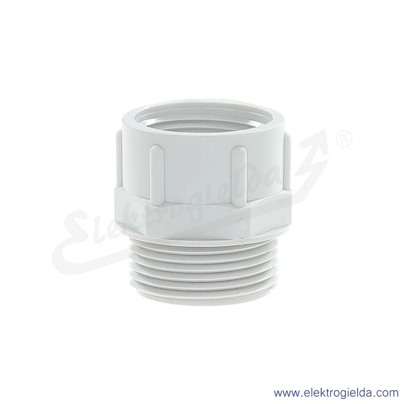 Adapter E03DK-02130300701, DA 25M/16 szary, M25 na PG16