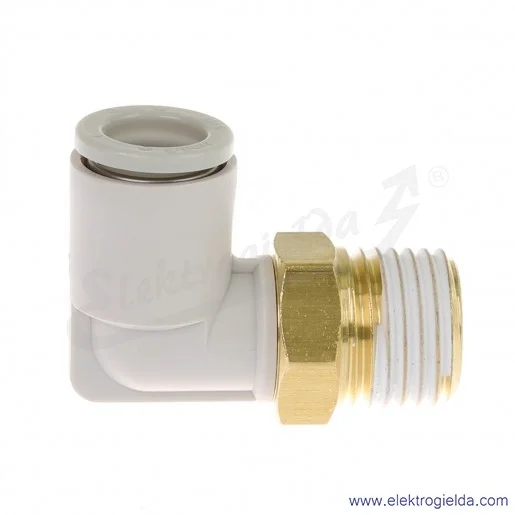 Złączka kątowa KQ2L08-02AS G1/4  FI8