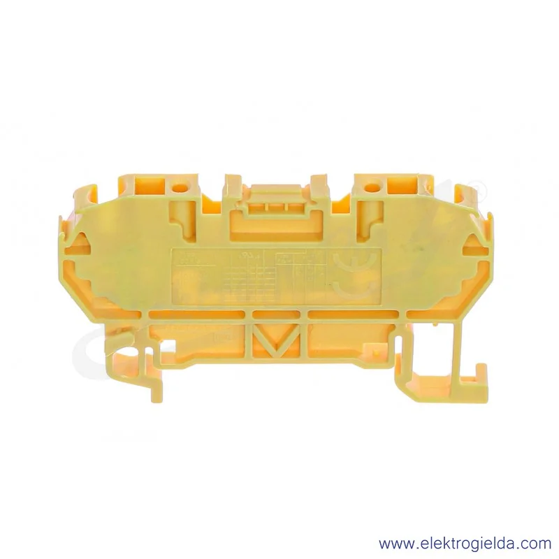 Złączka D2.5/5.2L żółta sprężynowa