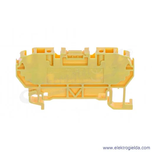 Złączka D2.5/5.2L żółta sprężynowa