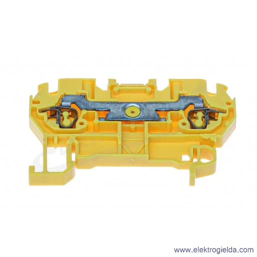 Złączka D2.5/5.2L żółta sprężynowa