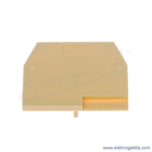 FEM12 ŻÓŁTA PŁYTKA SKRAJNA