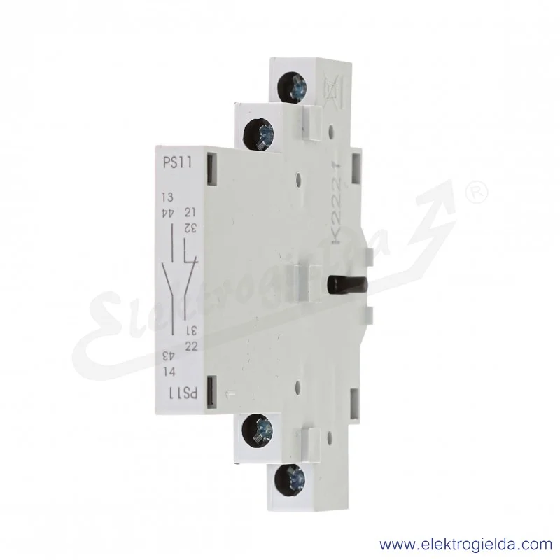 Styk pomocniczy boczny 38.901.501 MS25 PS11 1z+1r