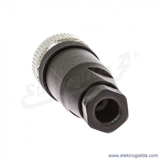 Gniazdo 7000-12901-0000000, M12, 4P, proste