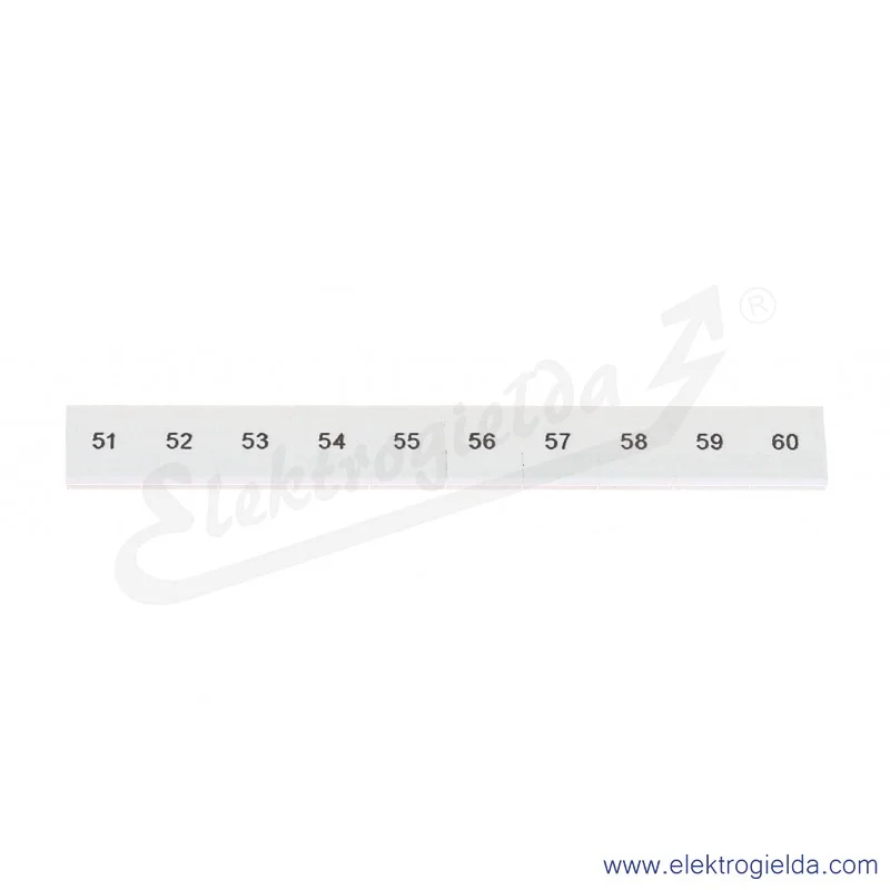 Oznacznik opisowy 1052015:0051, ZB 8, LGS: 51-60, pasek