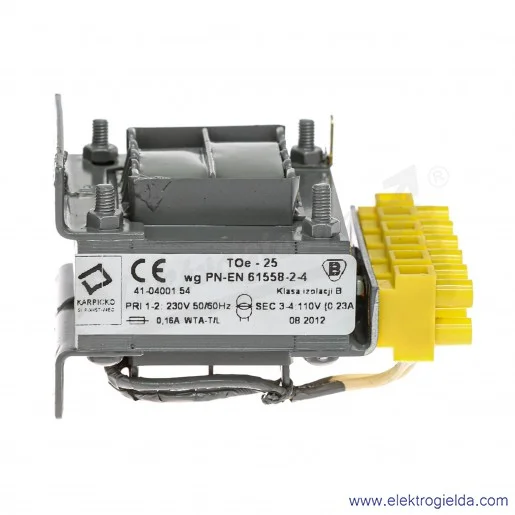 Transformator 41-04001.54 TO 25VA 230/110V 0.2A