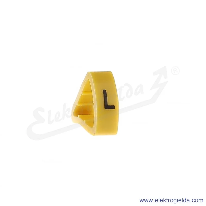 Oznacznik opisowy E04ZP-01020602200, OZ 4 *L*, żółty, 100szt