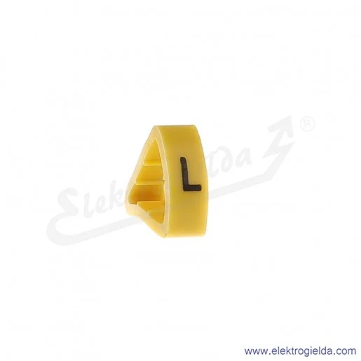 Oznacznik opisowy E04ZP-01020602200, OZ 4 *L*, żółty, 100szt