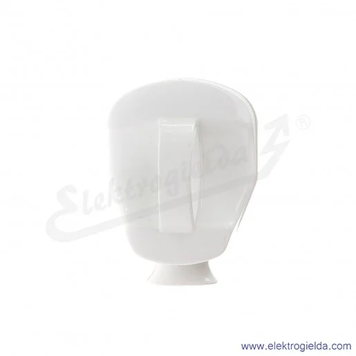 Wtyczka kątowa AWA WK biała 230V 2P+Z