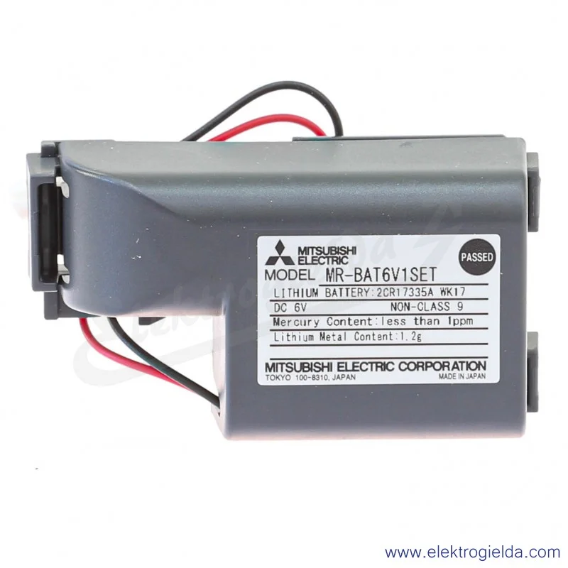 Bateria 248691 MR-BAT6V1Set MR-J4 6V 1650mAh