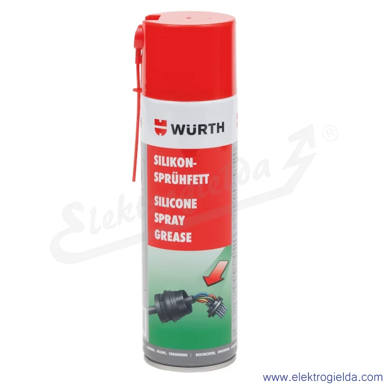 Smar silikonowy 0893223 w spray'u 500ml