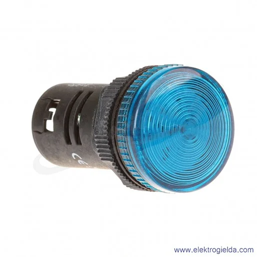 Lampka kontrolna 246986 LED 24V niebieska GE PBMLL