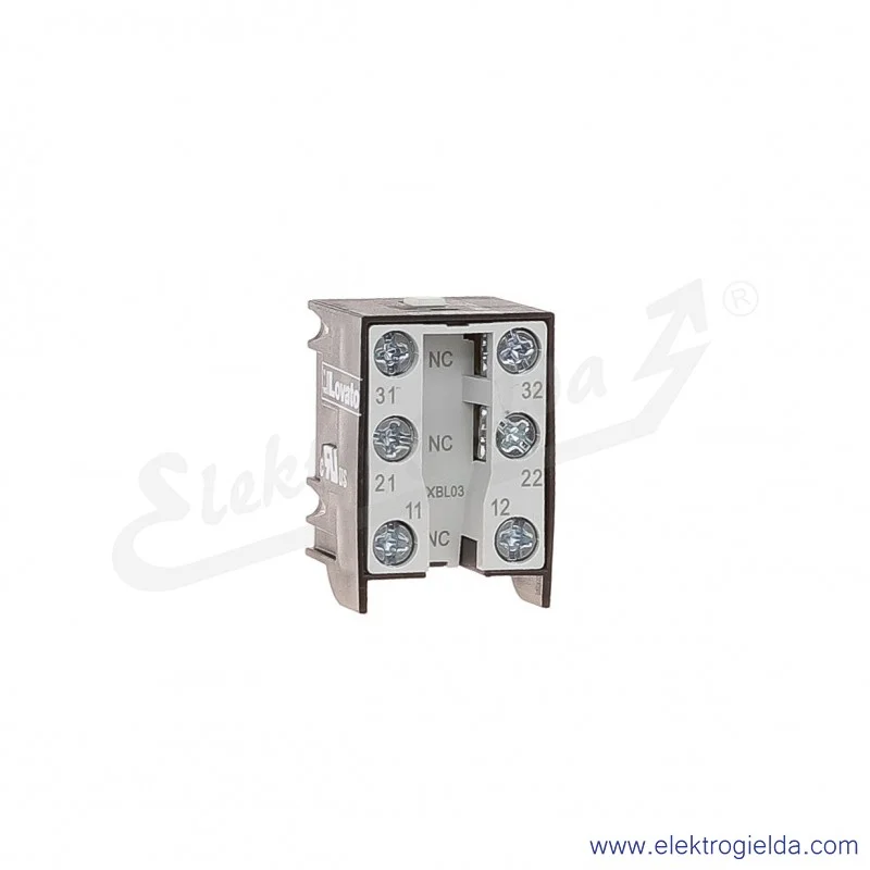 Styki KXBL03 wolnoprzełączające 3NC