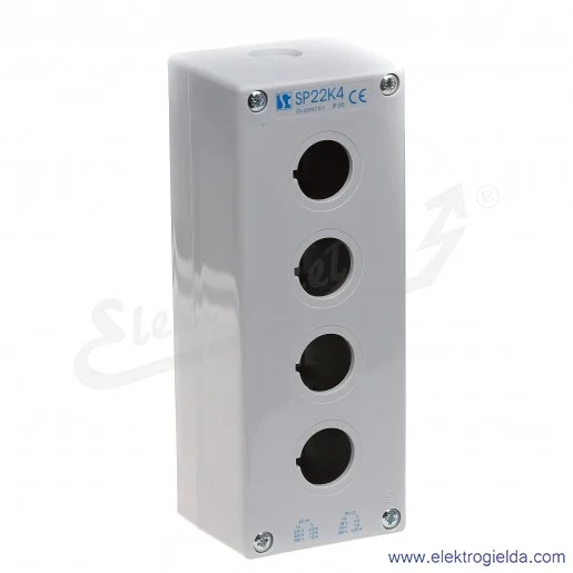 Kaseta 4-otworowa  bez wyposażenia