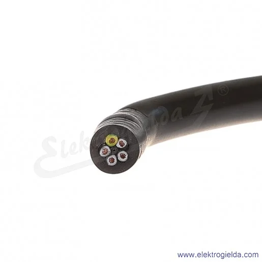 5G1,0mm2 ÖLFLEX® CLASSIC 110 Black Czarny przewód przyłączeniowy zasilający i sterowniczy do użytku na zewnątrz