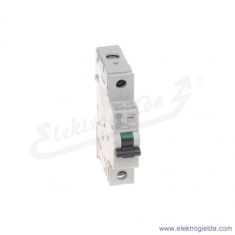 Wyłącznik nadprądowy G101C06 1P AC 10kA