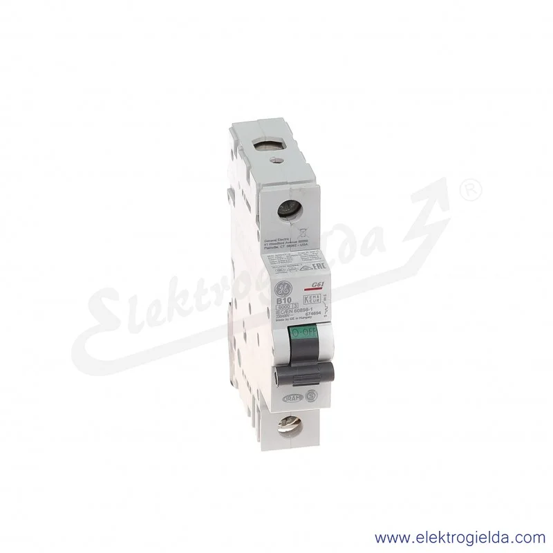 Wyłącznik nadprądowy G61B10 1P AC 6kA