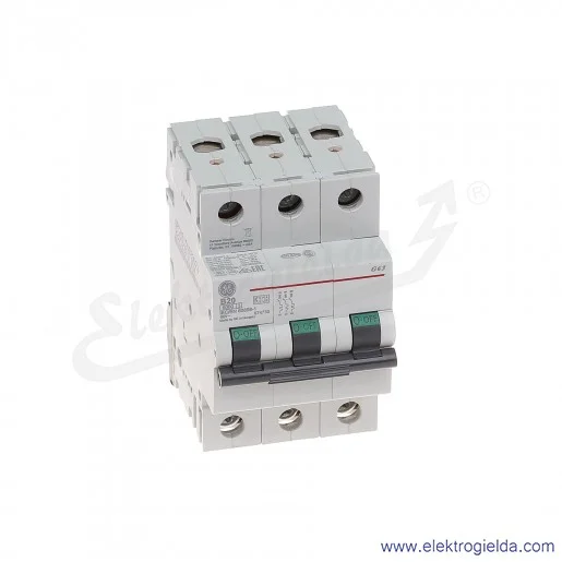 Wyłącznik nadprądowy G63B20 3P AC 6kA
