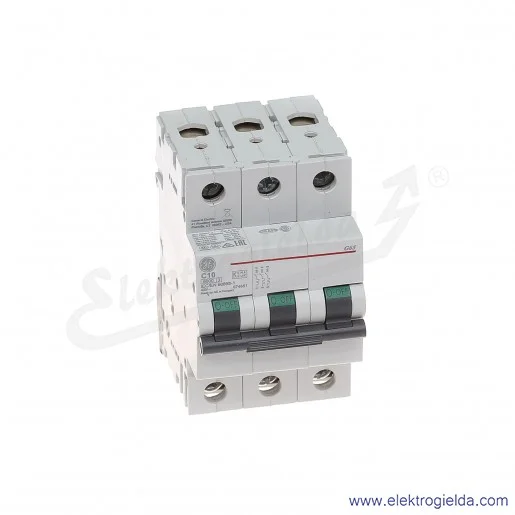 Wyłącznik nadprądowy G63C10 3P AC 6kA