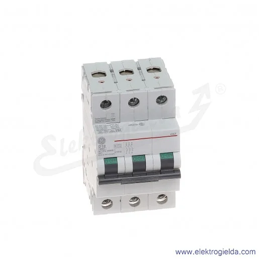 Wyłącznik nadprądowy G63D10 3P AC 6kA