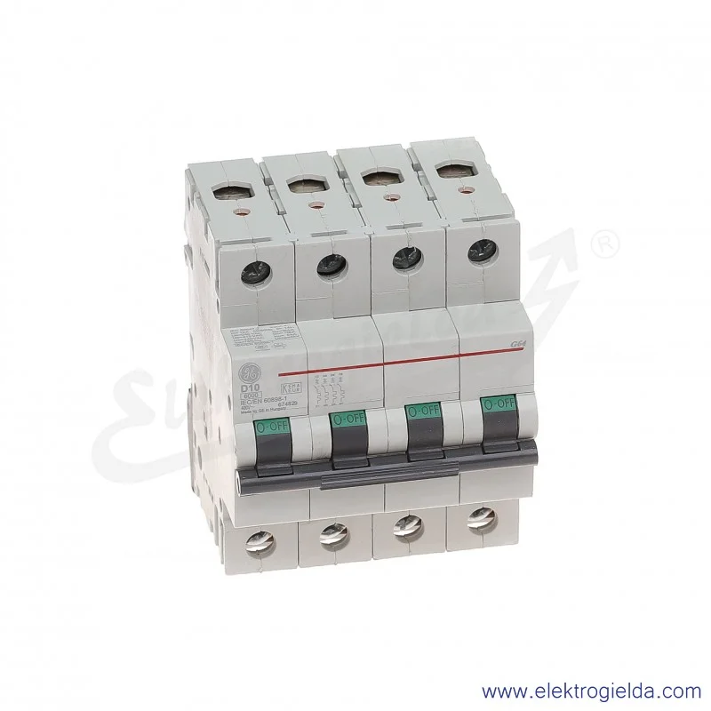 Wyłącznik nadprądowy G64D10 4P AC 6kA