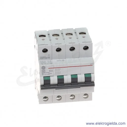 Wyłącznik nadprądowy G64D25 4P AC 6kA