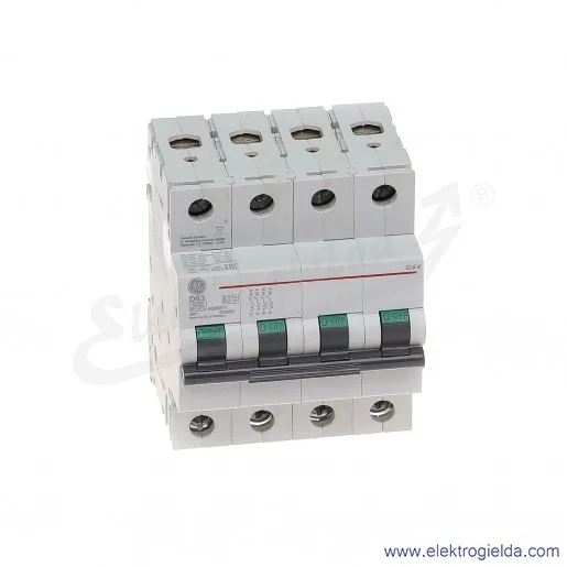 Wyłącznik nadprądowy G64D63 4P AC 6kA