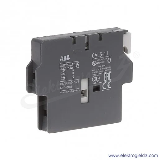 Styk pomocniczy CAL5-11 1NO+1NC