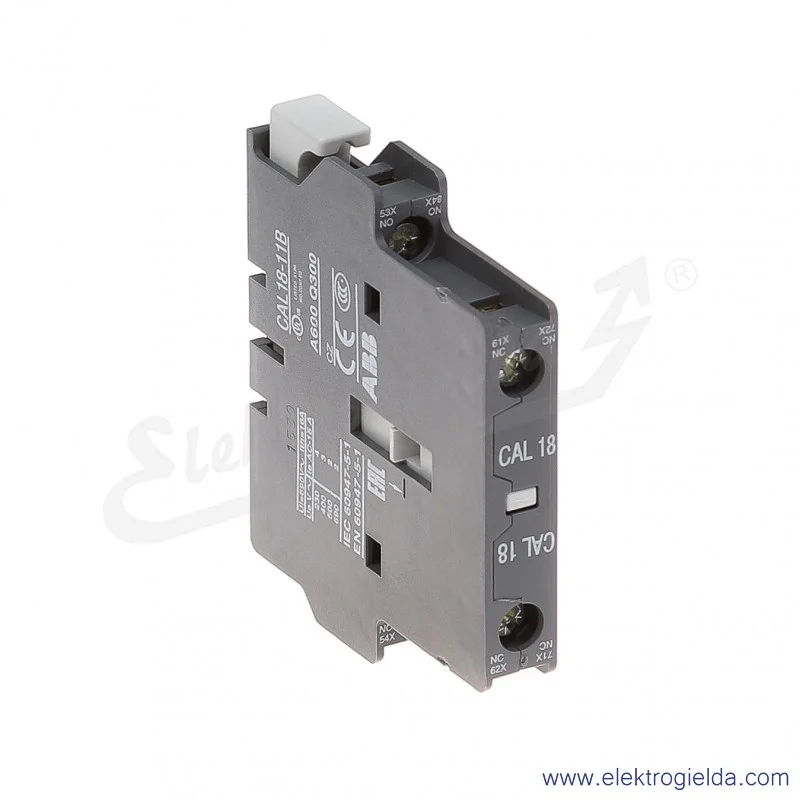 Styk pomocniczy CAL18-11B 1NO+1NC