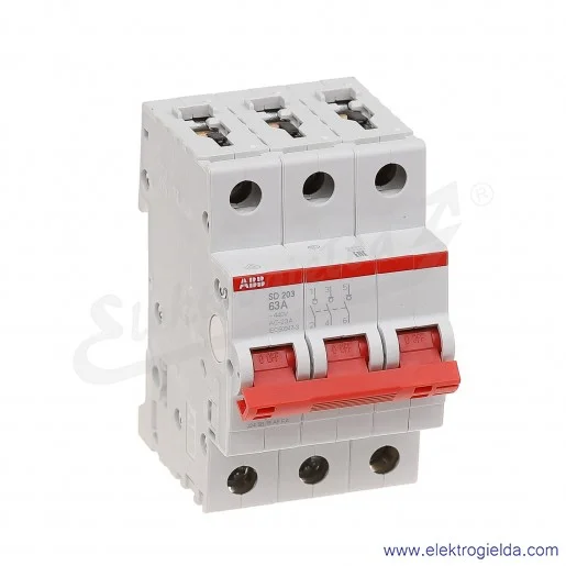 Rozłącznik główny SD203/63 3P 63A