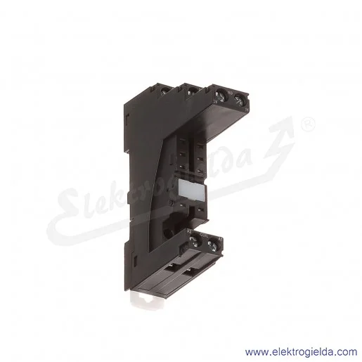 Gniazdo wtykowe GZT80 czarne do przekaźników RM84, RM85, RM87L, RM87P Gniazdo wtykowe GZT80 czarne do przekaźników RM84, RM85, RM87L, RM87P