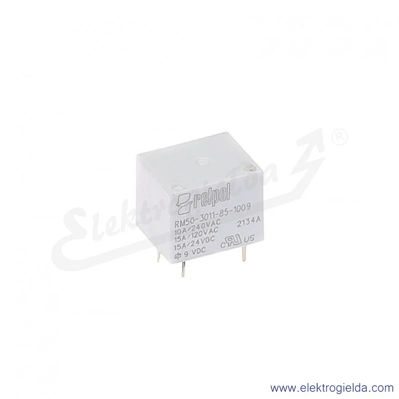 Przekaźnik miniaturowy RM50-3011-85-1009 1P 9VDC do obwodów drukowanych