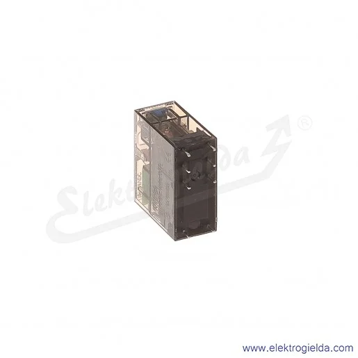 Przekaźnik miniaturowy RMP84-2012-25-1024-WTL 2P 24VDC Dioda LED obudowa transparentna