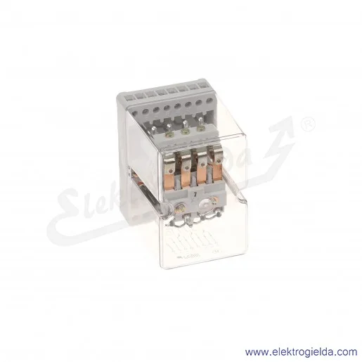 Przekaźnik przemysłowy RU400-1014-28-4400 4P 4A wykonanie prądowe DC Przekaźnik przemysłowy RU400-1014-28-4400 4P 4A wykonanie prądowe DC