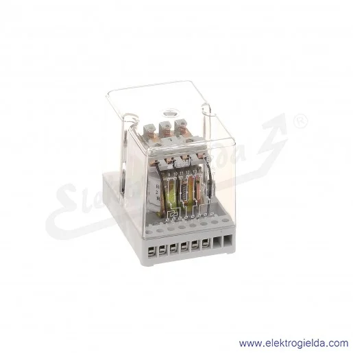 Przekaźnik przemysłowy RU400-1014-28-4200 4P 2A wykonanie prądowe DC Przekaźnik przemysłowy RU400-1014-28-4200 4P 2A wykonanie prądowe DC
