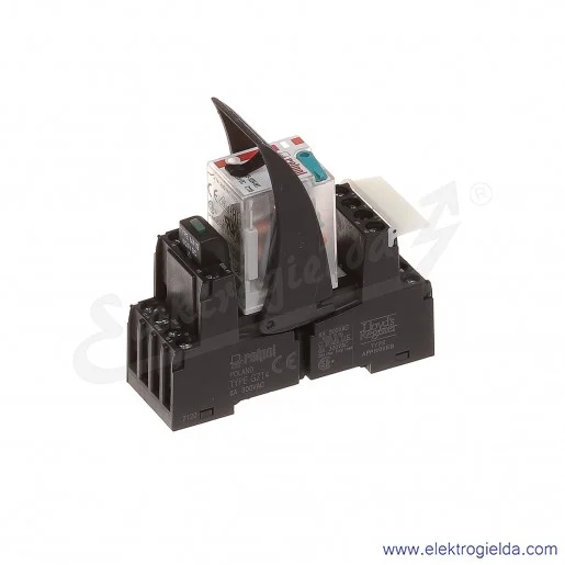 Przekaźnik interfejsowy PIR4-024DC-M41G 4P 24VDC moduł LD zielony Przekaźnik interfejsowy PIR4-024DC-M41G 4P 24VDC moduł LD zielony