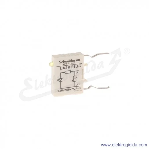 Moduł z warystorem LA4KE1UG, LA4KE1UG 130...250VAC/DC DO LC1K Moduł z warystorem LA4KE1UG, LA4KE1UG 130...250VAC/DC DO LC1K