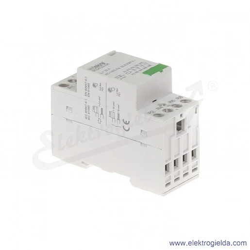 Stycznik instalacyjny modułowy 30.046.894, IKD432-04, 4r, 32A, 24V AC/DC, HUM-FREE Stycznik instalacyjny modułowy 30.046.894, IKD432-04, 4r, 32A, 24V AC/DC, HUM-FREE