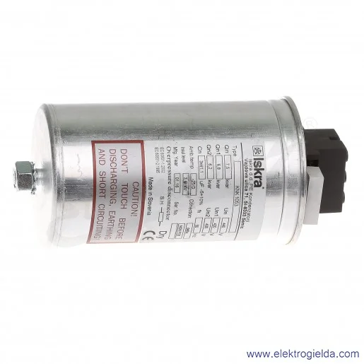 Kondensator mocy biernej KNK 1053, 7,5 kVar, 440V 50Hz Kondensator mocy biernej KNK 1053, 7,5 kVar, 440V 50Hz