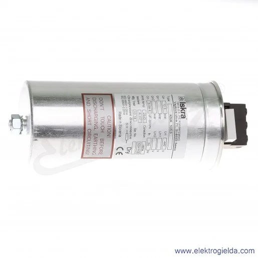 Kondensator mocy biernej KNK 1053, 12,5 kVar, 440V 50Hz Kondensator mocy biernej KNK 1053, 12,5 kVar, 440V 50Hz