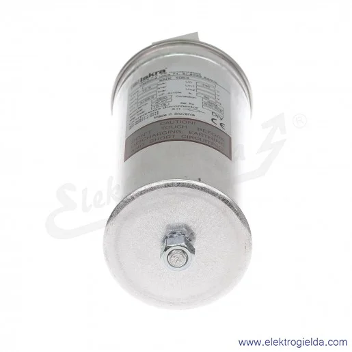 Kondensator mocy biernej KNK 1053, 12,5 kVar, 440V 50Hz Kondensator mocy biernej KNK 1053, 12,5 kVar, 440V 50Hz