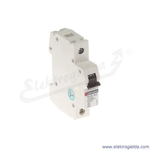 Wyłącznik instalacyjny 247671, BH-D6, 1P, 13A, TYP B Wyłącznik instalacyjny 247671, BH-D6, 1P, 13A, TYP B