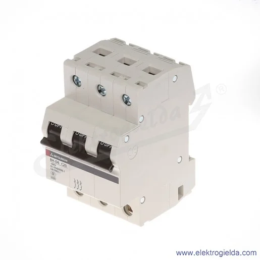 Wyłącznik instalacyjny 247644, BH-D6, 3P, 20A, TYP C Wyłącznik instalacyjny 247644, BH-D6, 3P, 20A, TYP C