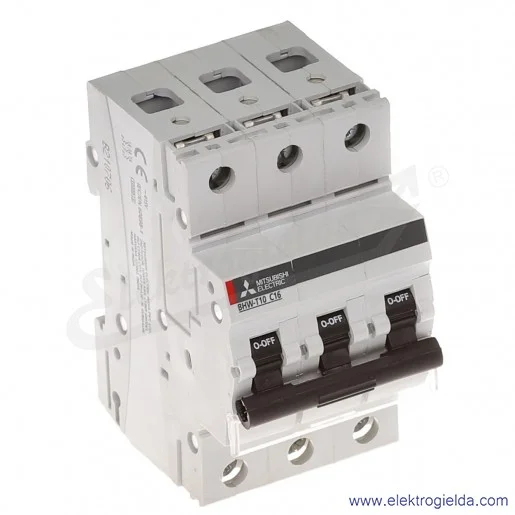 Wyłącznik instalacyjny 291991, BHW-T10, 3P, 16A, TYP C Wyłącznik instalacyjny 291991, BHW-T10, 3P, 16A, TYP C
