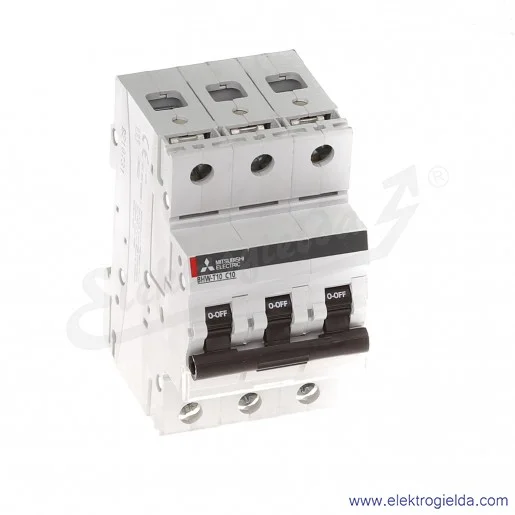 Wyłącznik instalacyjny 291990, BHW-T10, 3P, 10A, TYP C Wyłącznik instalacyjny 291990, BHW-T10, 3P, 10A, TYP C