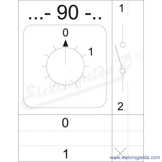 Schemat łączenia 4G63-90-U Schemat łączenia 4G63-90-U