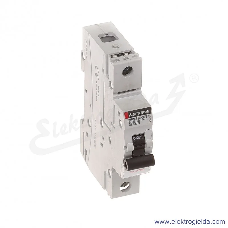 Wyłącznik instalacyjny 291953, BHW-T10, 1P, 0.5A, TYP C Wyłącznik instalacyjny 291953, BHW-T10, 1P, 0.5A, TYP C